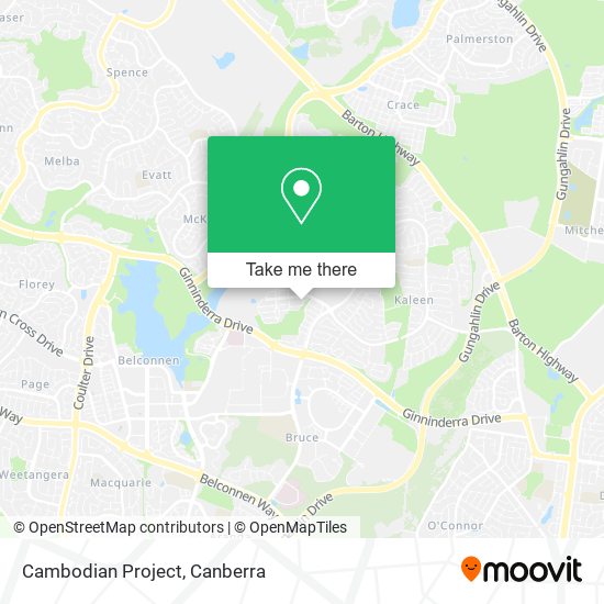 Cambodian Project map