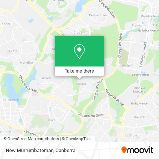 New Murrumbateman map