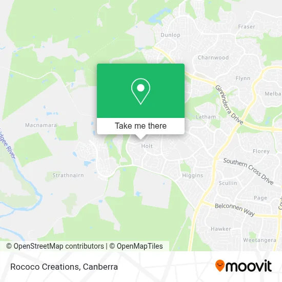 Mapa Rococo Creations