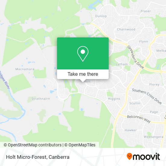 Holt Micro-Forest map