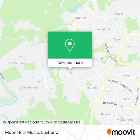 Moon Bear Music map