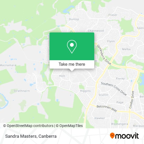 Sandra Masters map