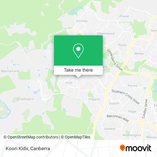 Koori Kids map