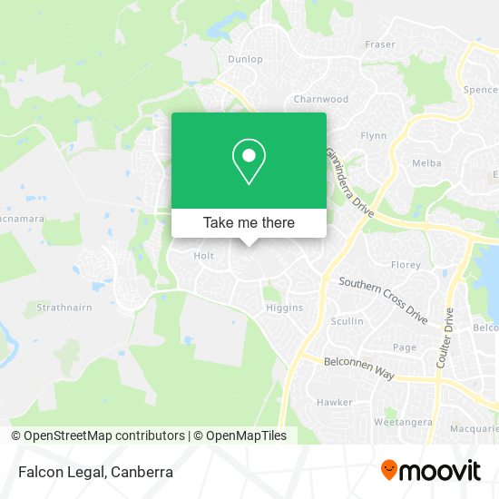 Falcon Legal map