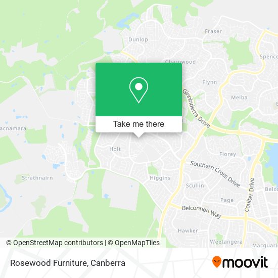 Rosewood Furniture map