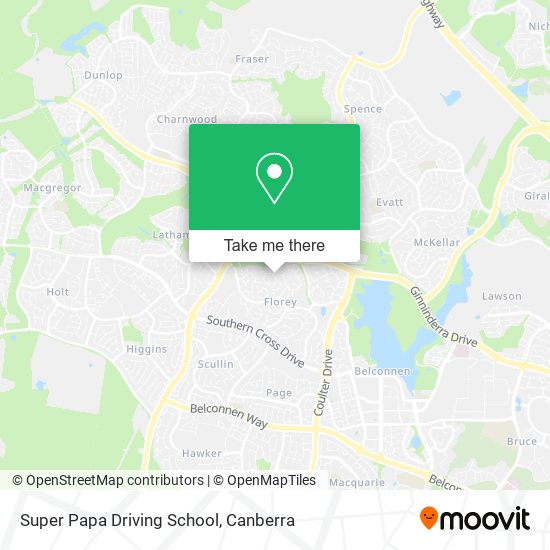 Super Papa Driving School map