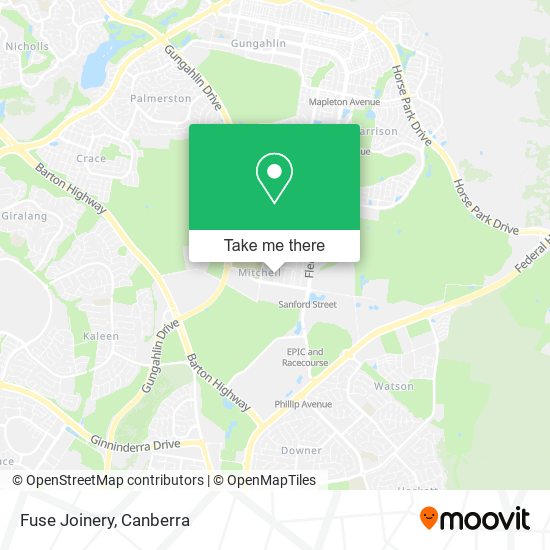 Fuse Joinery map