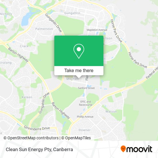 Clean Sun Energy Pty map