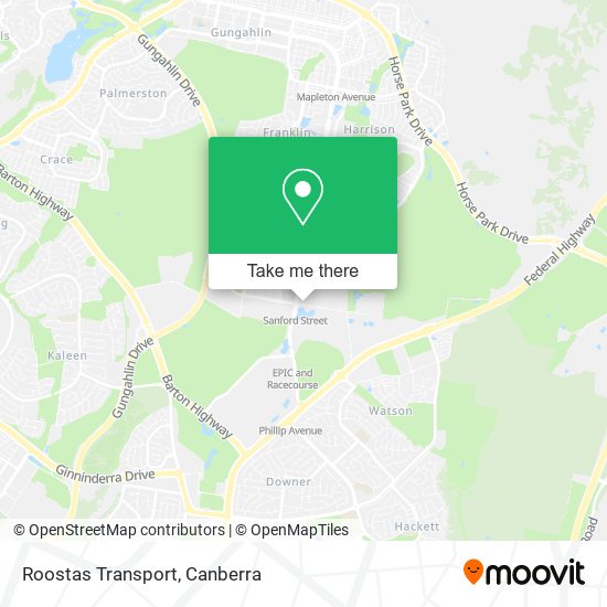 Roostas Transport map