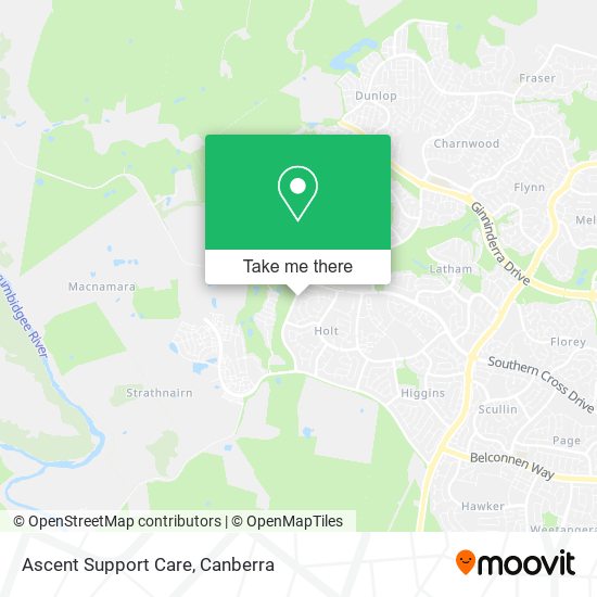 Ascent Support Care map