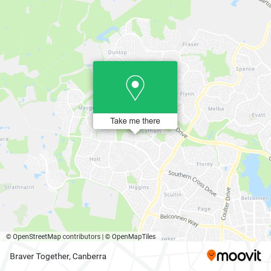 Braver Together map