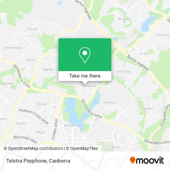 Telstra Payphone map