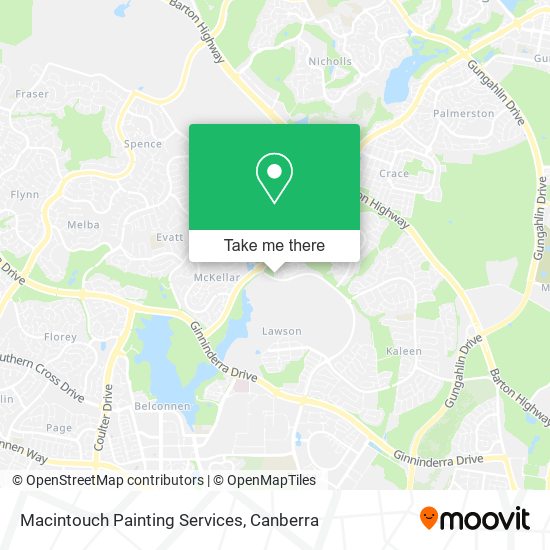 Macintouch Painting Services map