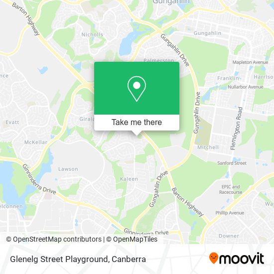 Glenelg Street Playground map
