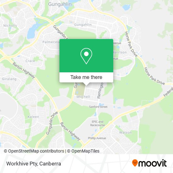 Workhive Pty map