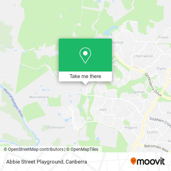 Abbie Street Playground map