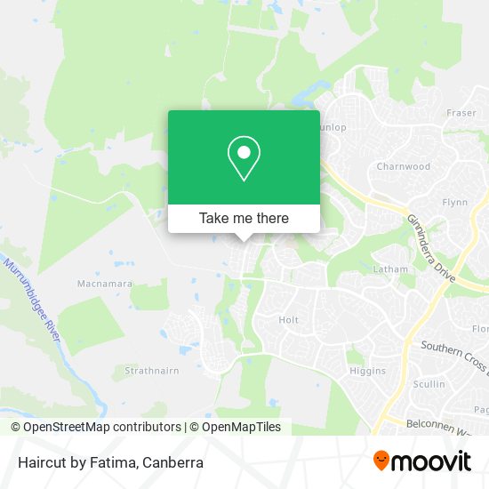 Haircut by Fatima map