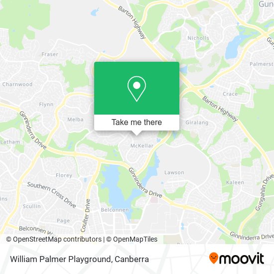 William Palmer Playground map