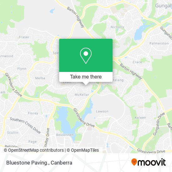 Bluestone Paving. map