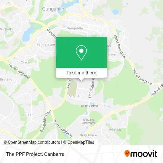 Mapa The PPF Project