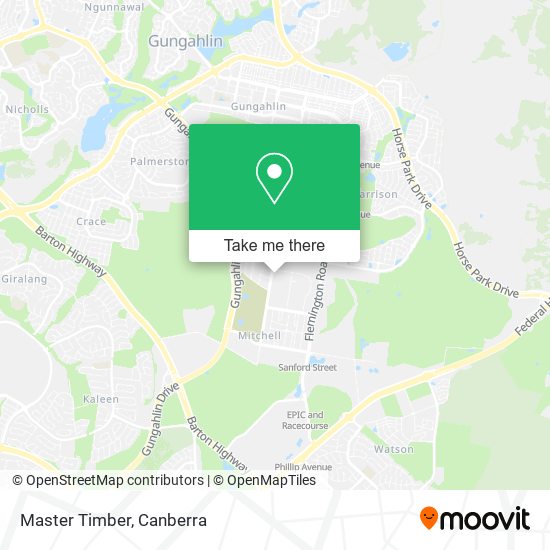 Master Timber map
