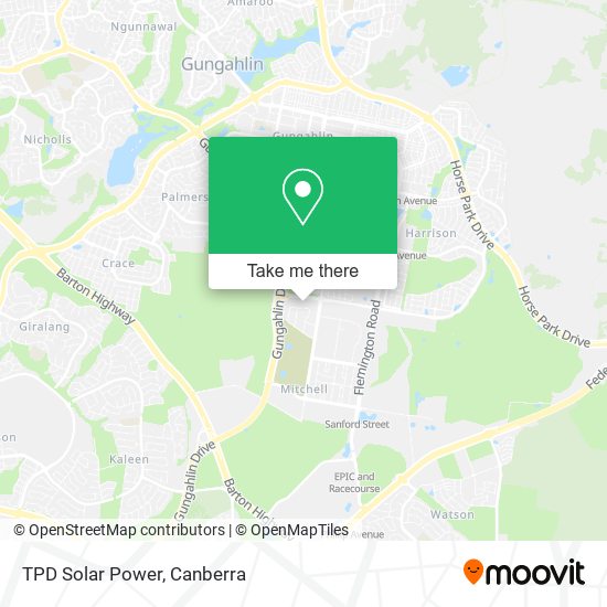 TPD Solar Power map