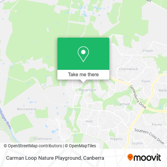 Carman Loop Nature Playground map