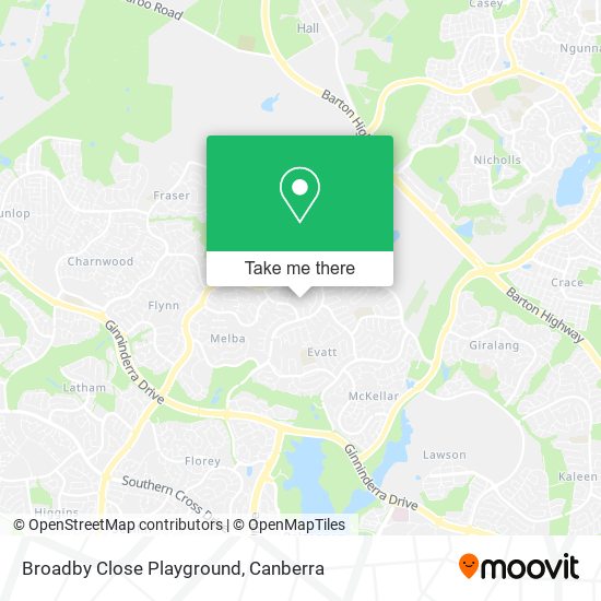 Broadby Close Playground map