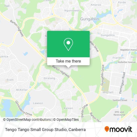 Tengo Tango Small Group Studio map