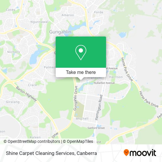 Shine Carpet Cleaning Services map