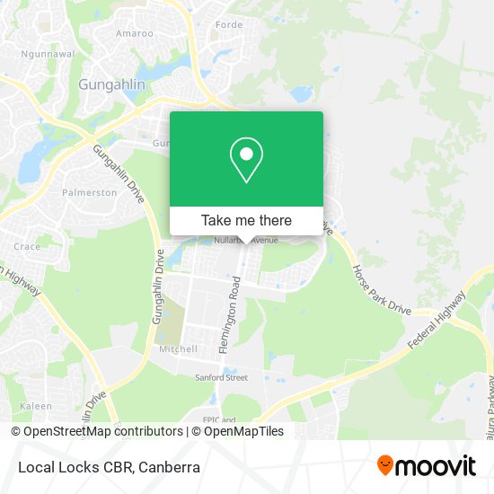 Local Locks CBR map