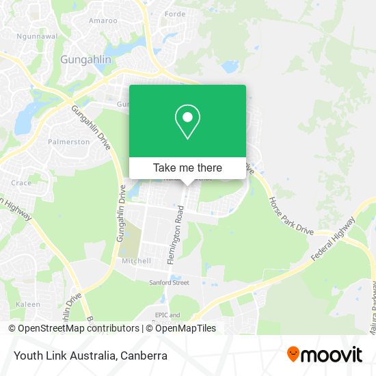 Youth Link Australia map