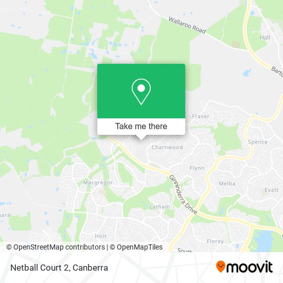 Netball Court 2 map