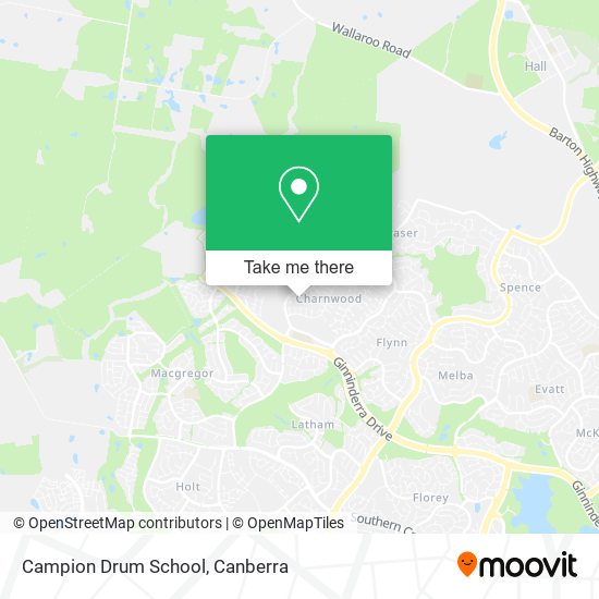 Campion Drum School map