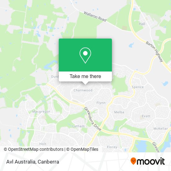Avl Australia map