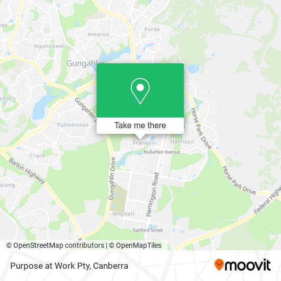 Purpose at Work Pty map