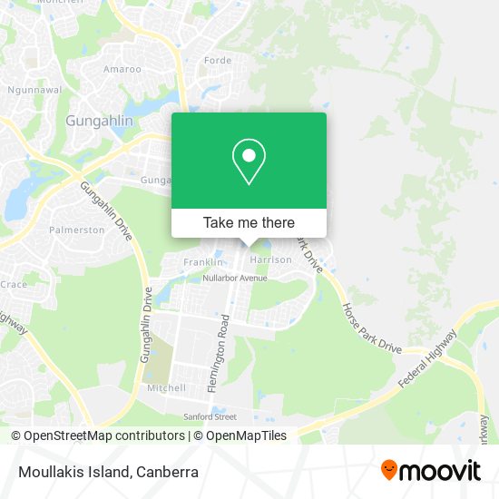 Moullakis Island map