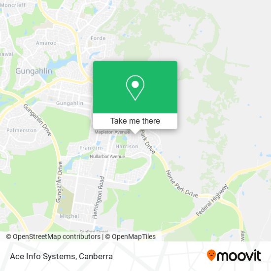 Ace Info Systems map
