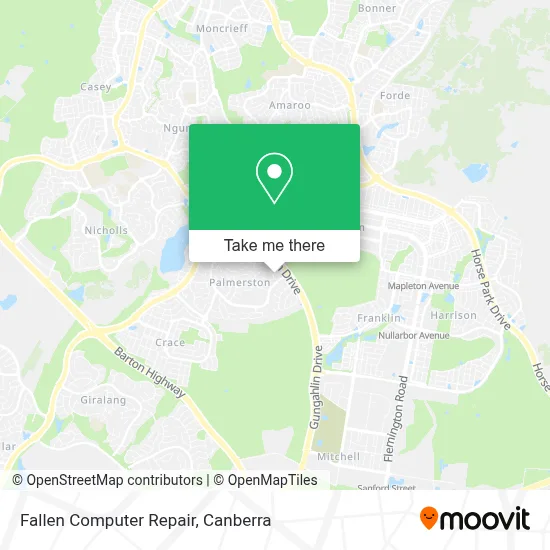 Mapa Fallen Computer Repair