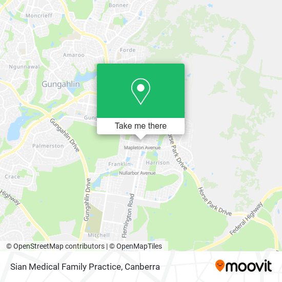 Sian Medical Family Practice map