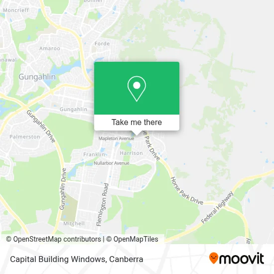 Mapa Capital Building Windows