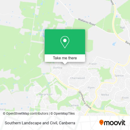 Southern Landscape and Civil map
