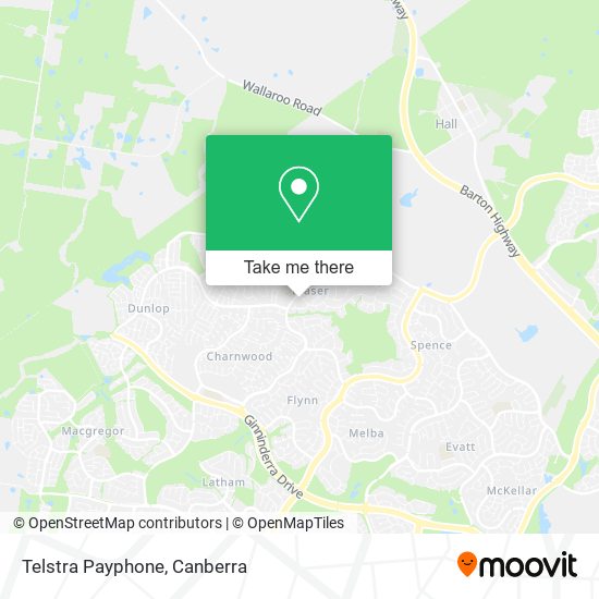 Telstra Payphone map