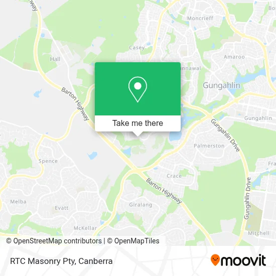 Mapa RTC Masonry Pty