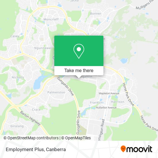 Employment Plus map