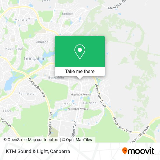KTM Sound & Light map