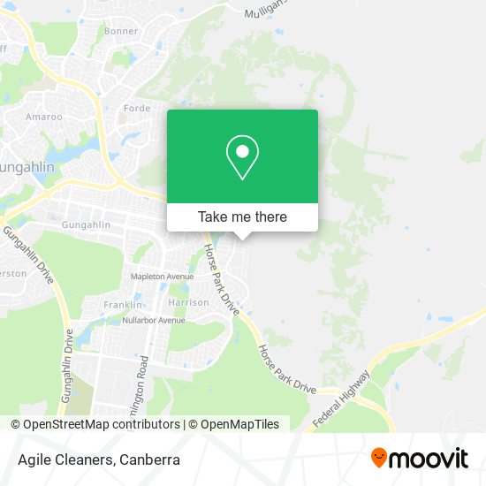 Agile Cleaners map