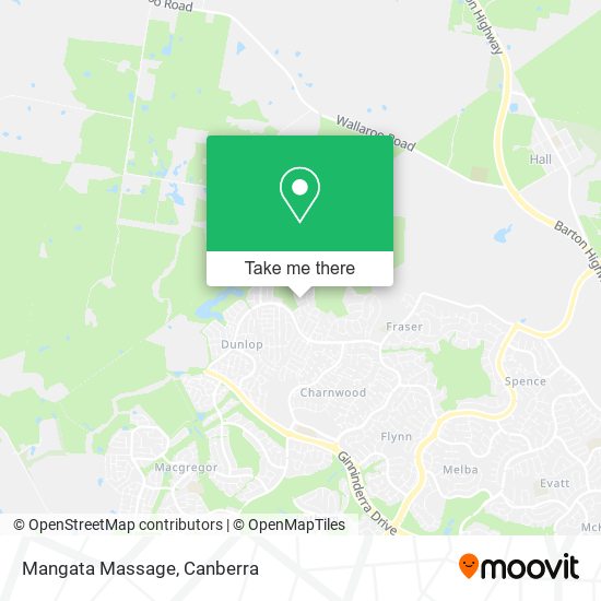 Mangata Massage map