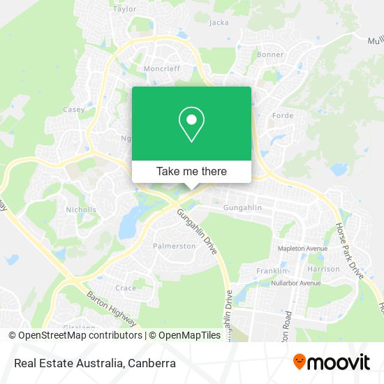 Real Estate Australia map