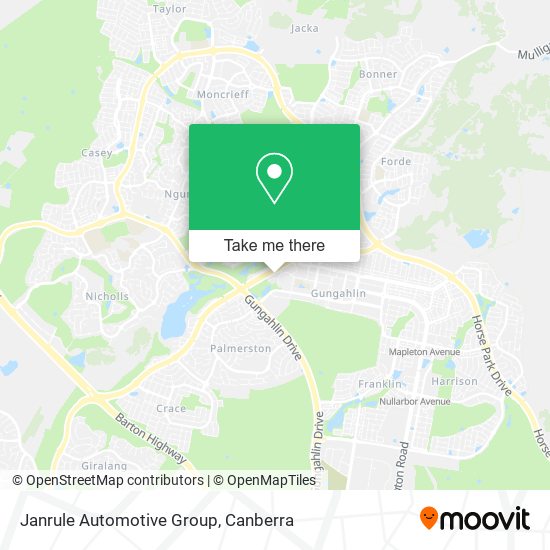 Janrule Automotive Group map